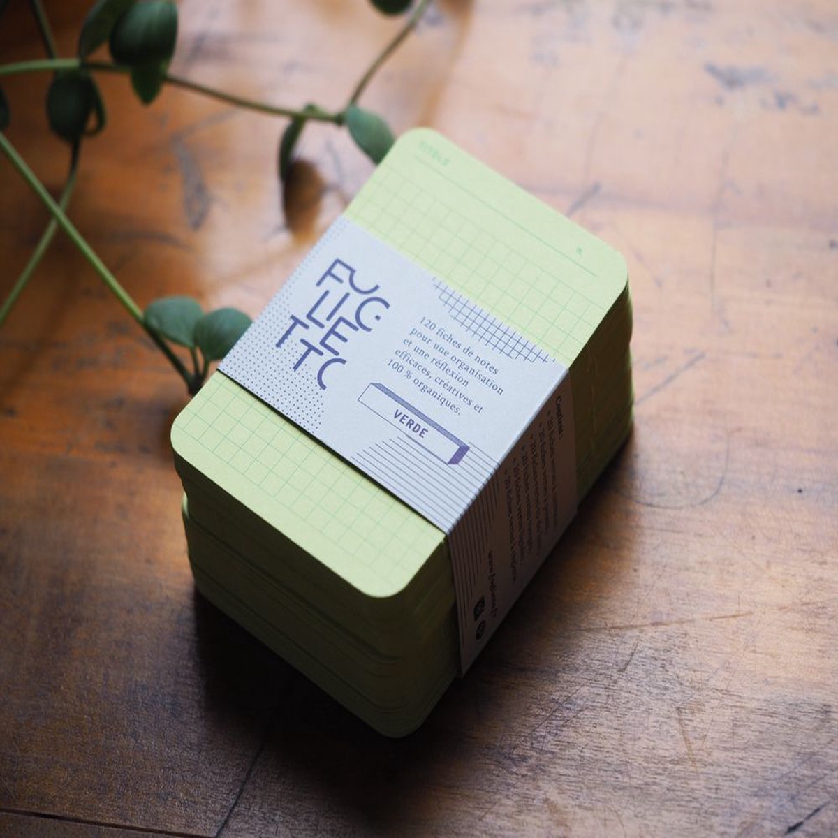 Foglietto - Memo Cards - Deck of 120 - A7 - Verde (Green)