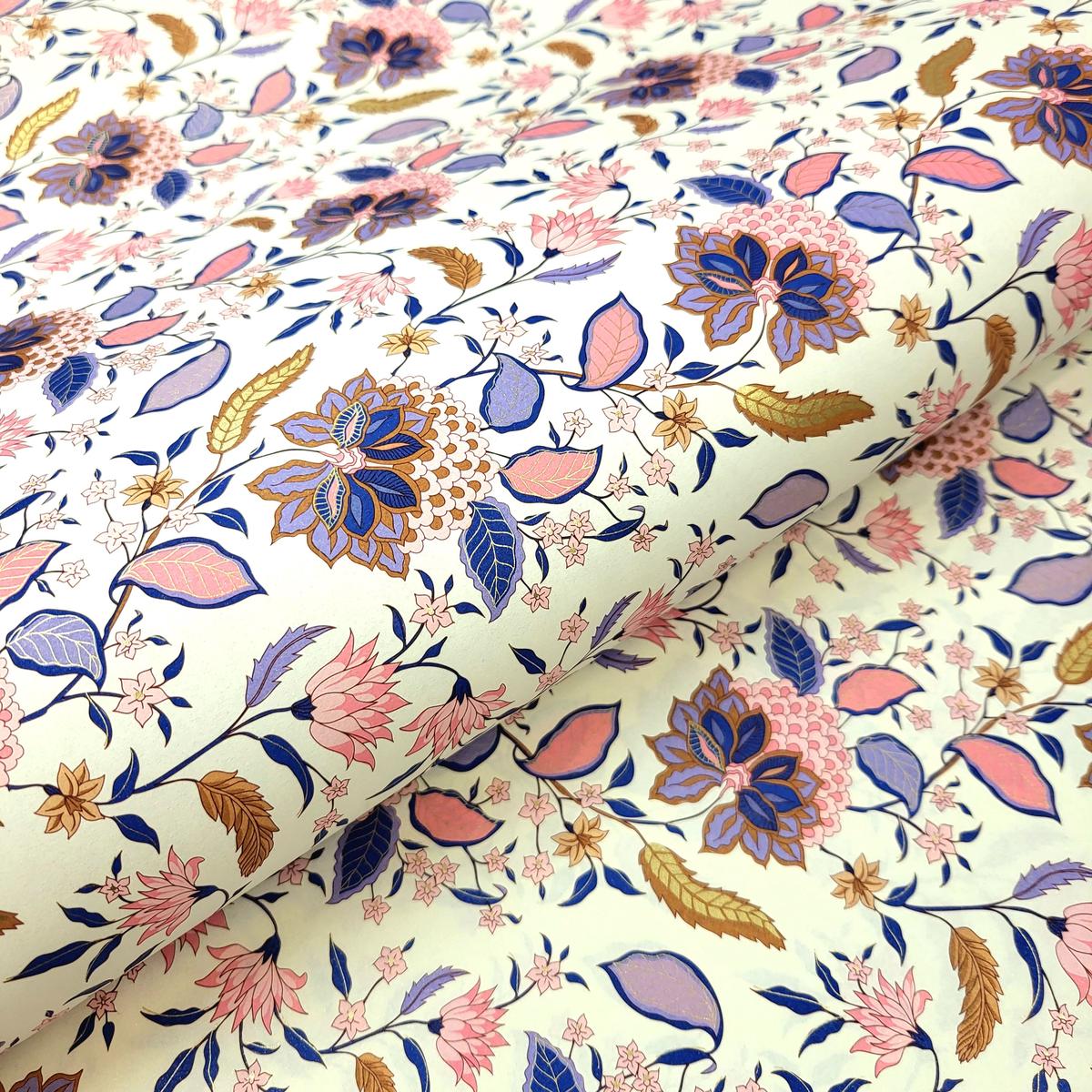 Gift Wrap - Hydrangeas - Purple