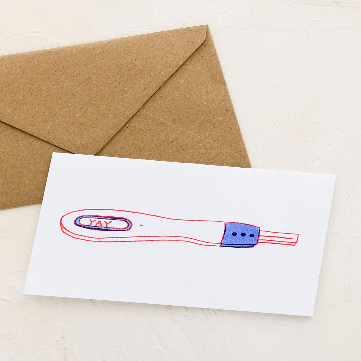 Pregnancy Test Card