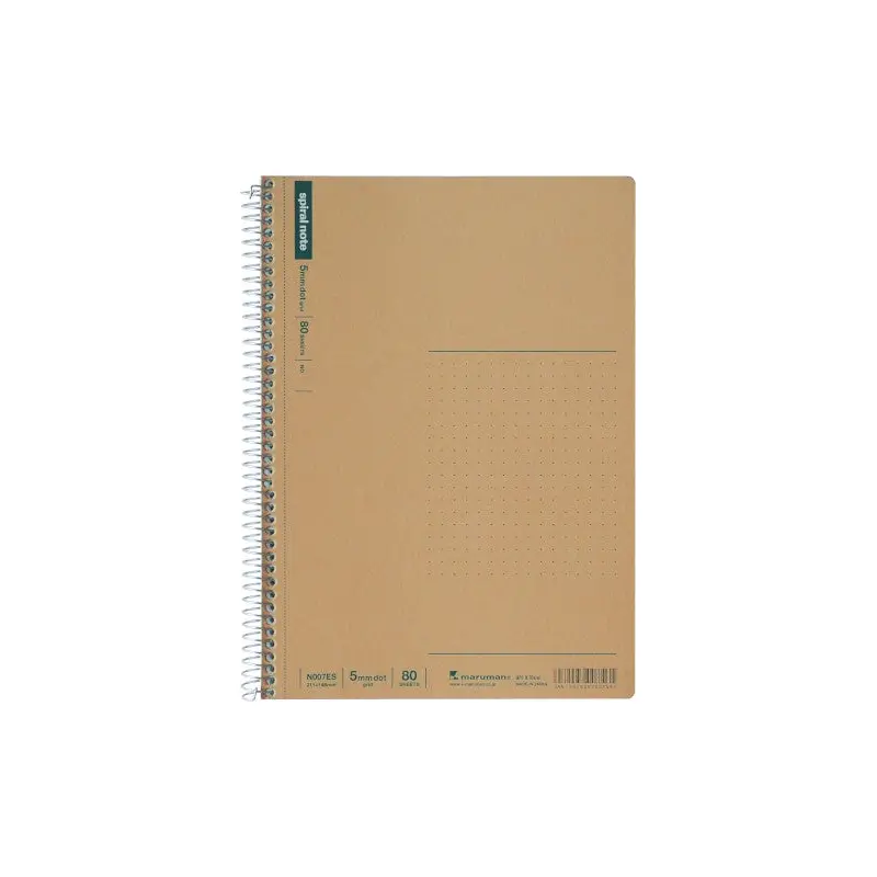 Maruman Spiral Notebook Basic A5 Dot-Grid 5.0mm