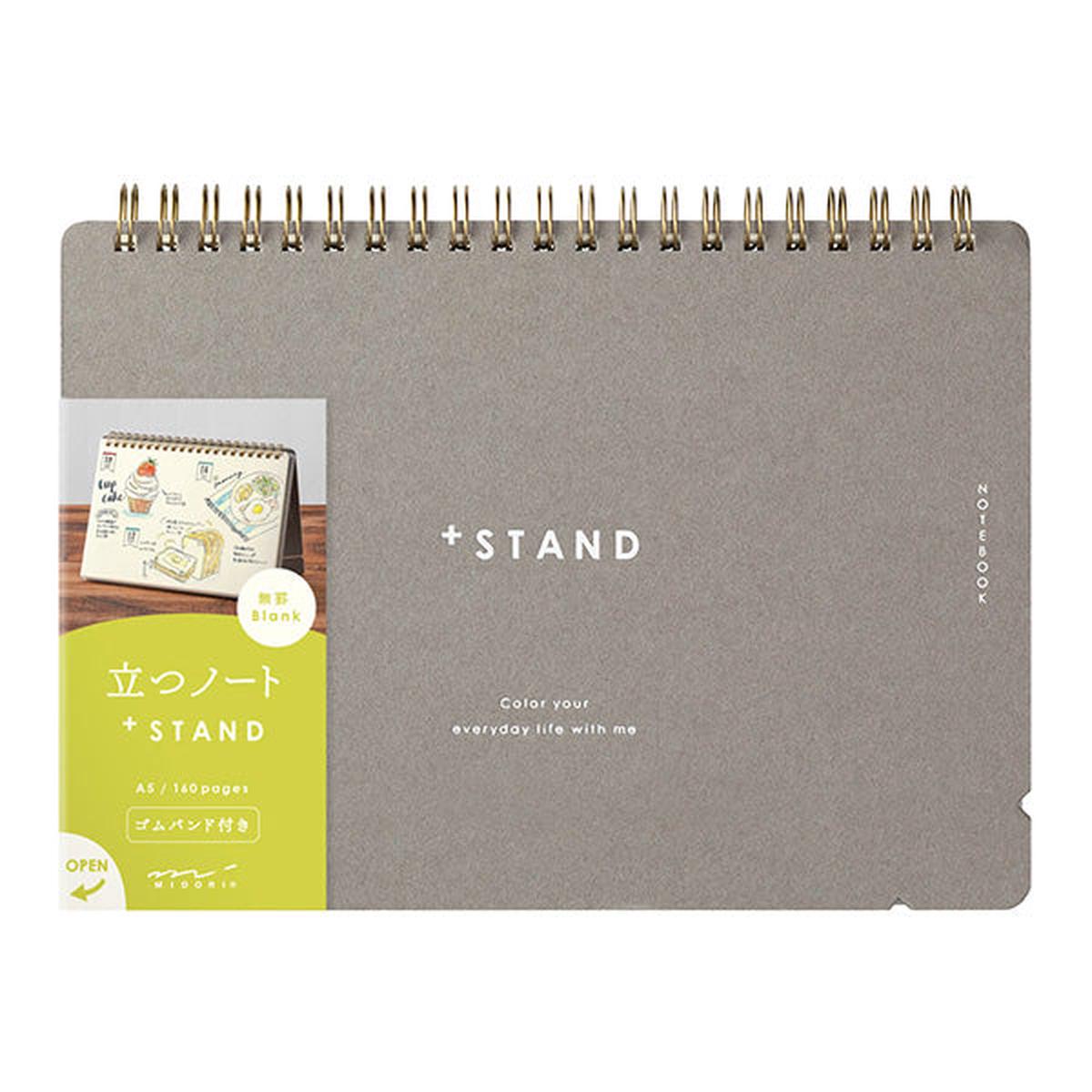 Midori Notebook A5 + Stand Blank