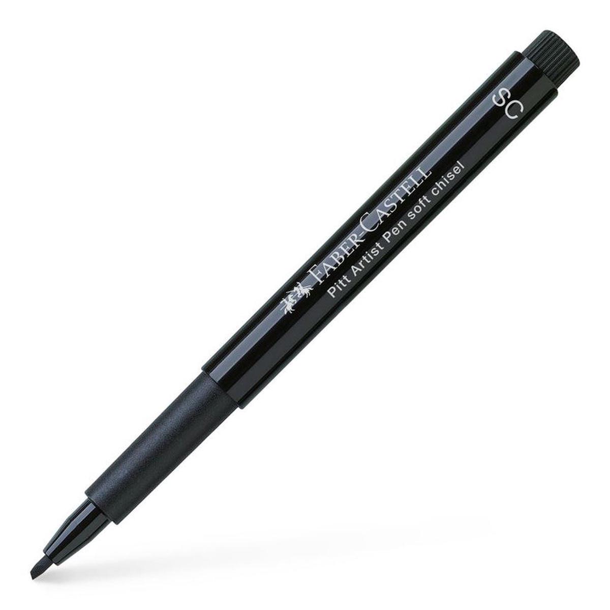 Faber-Castell - Pitt Artist Pen Soft Chisel - Black