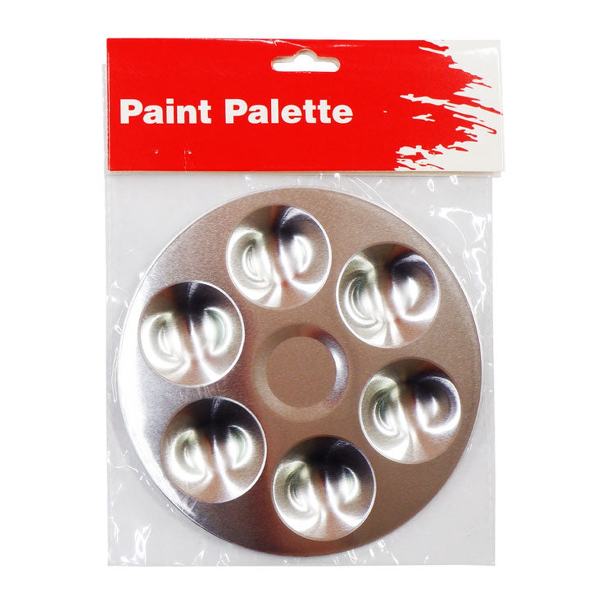 Best Buy Paint Palette Metal Round 6 Holes - Arts & Crafts Supplies - Lowest Price