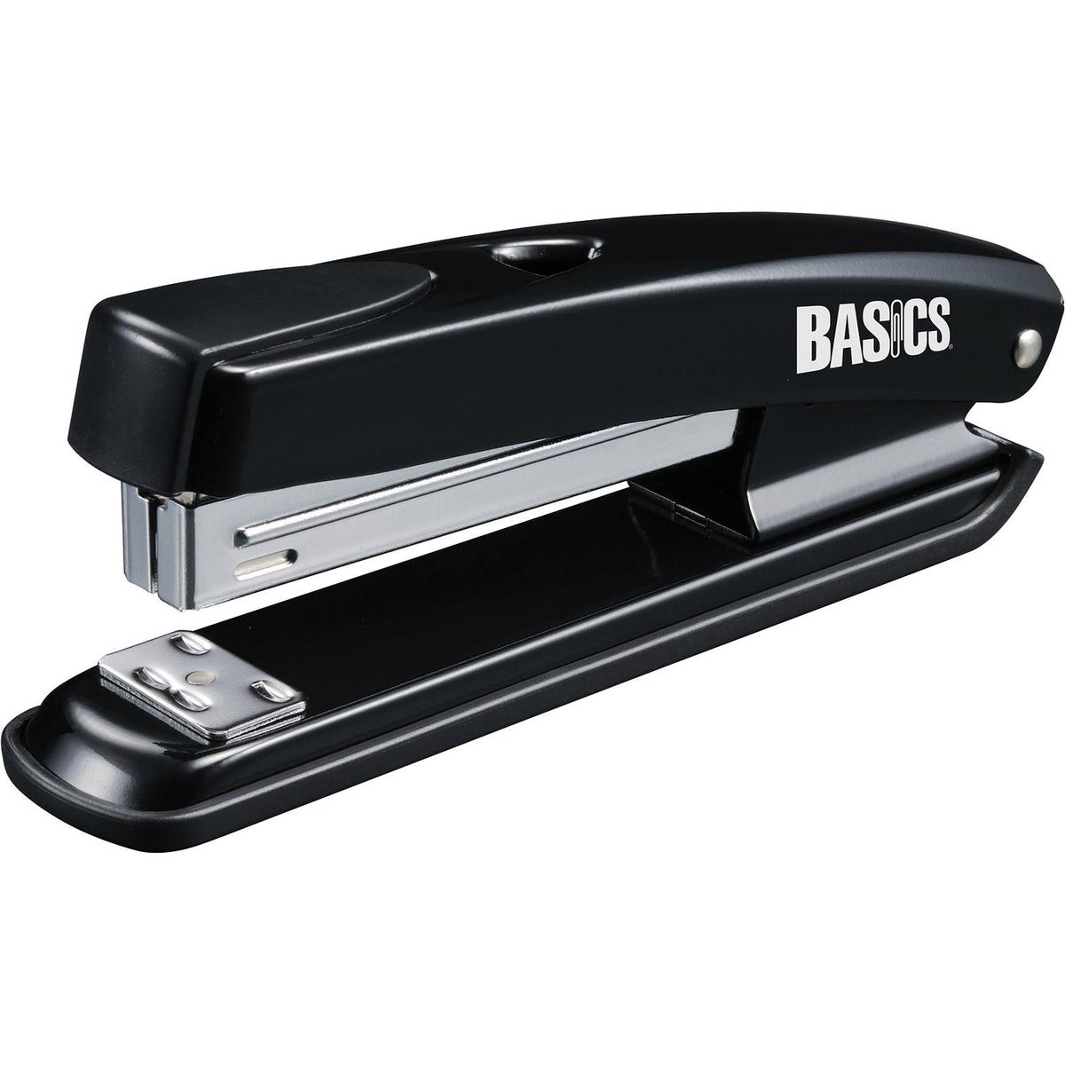 Basics Deluxe Stapler Full Strip 20 sheets - Black