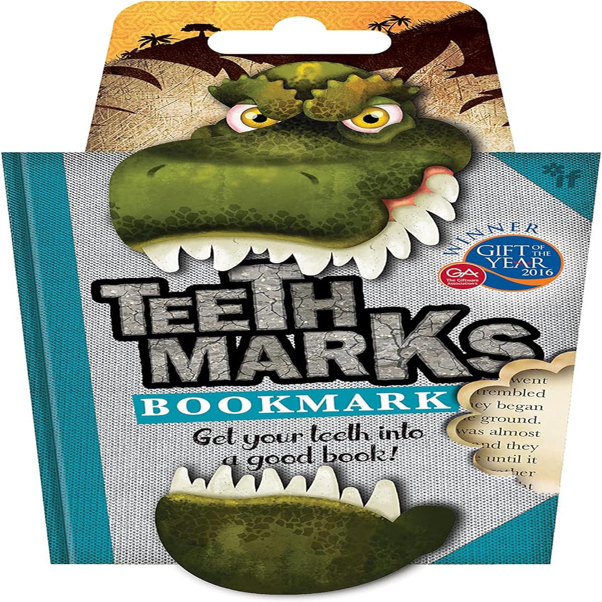 Teeth Marks Bookmarks -T-Rex