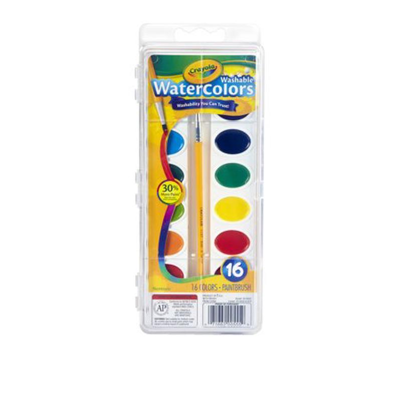Washable Watercolors Set