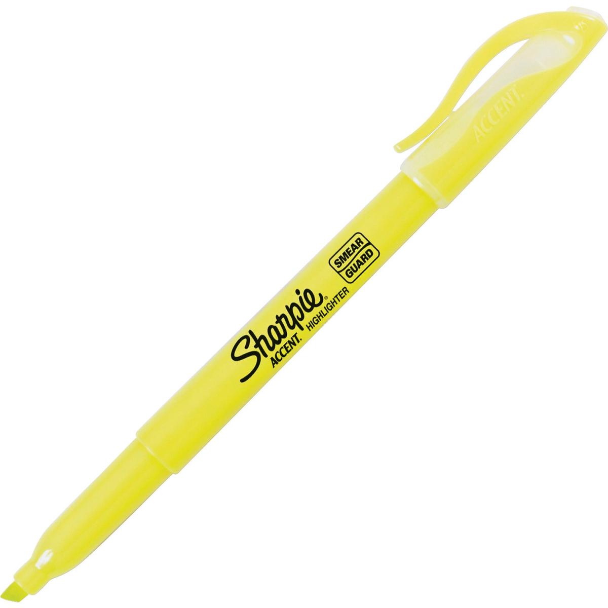 Sharpie Highlighter Pocket - Chisel Yellow 27025