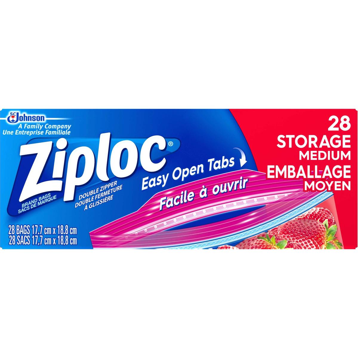 Ziploc Storage Bags - Multi, Large