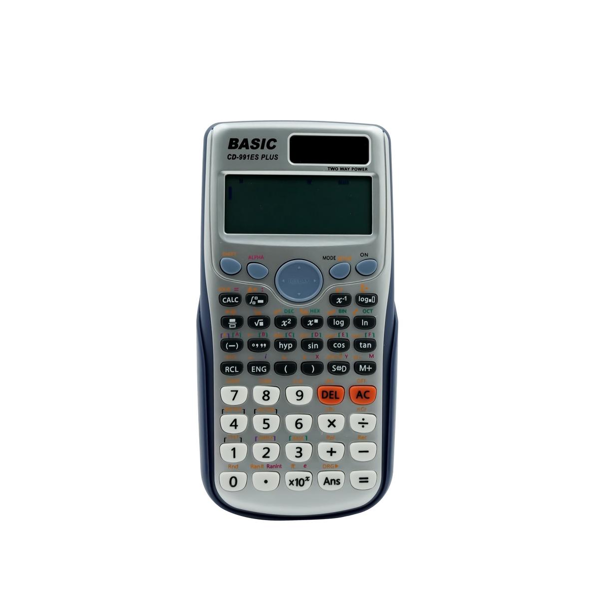 CD-991ES Basic Scientific Calculator 417 Functions Natural Textbook Display