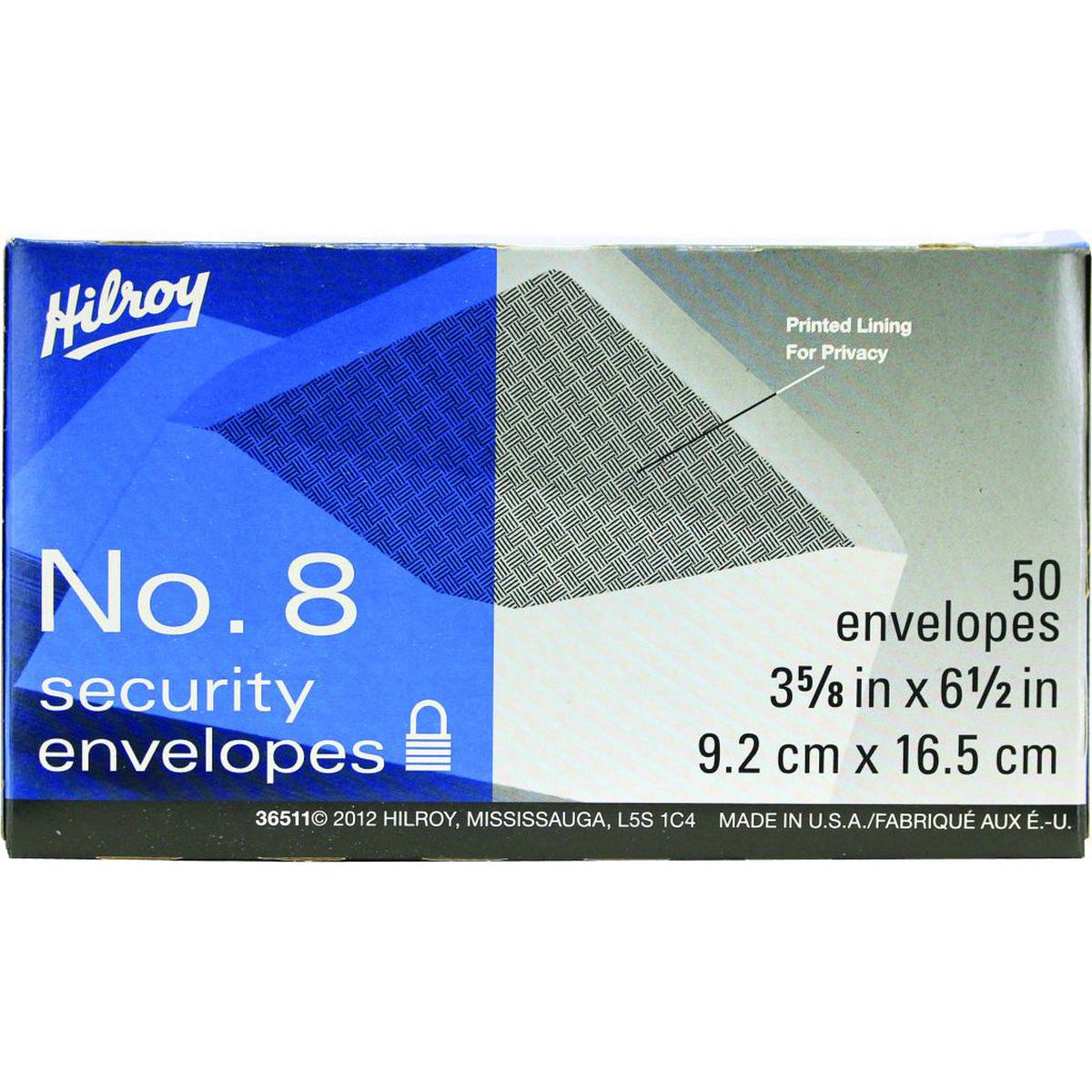Hilroy - Boxed Envelopes #8 Security