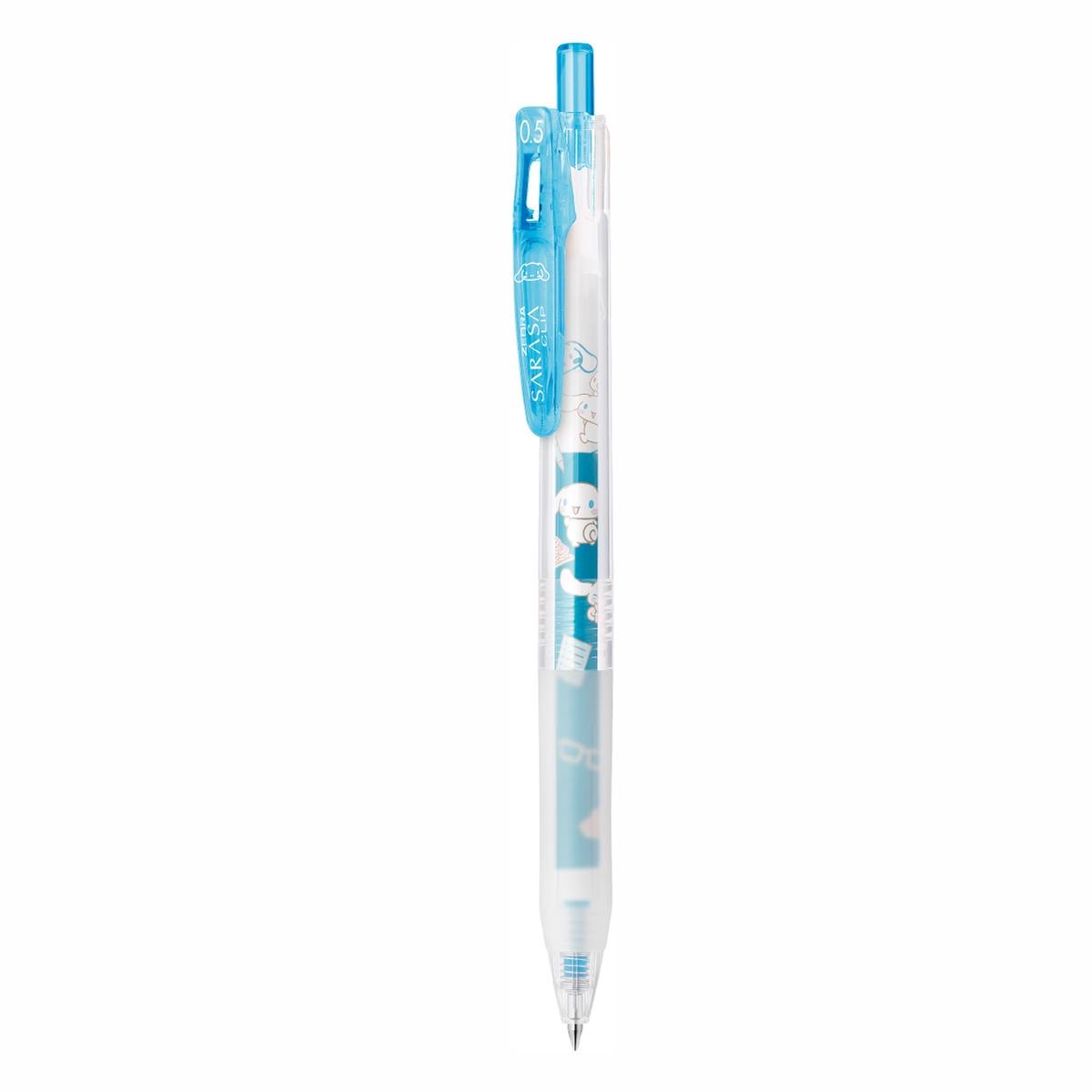 Zebra Sarasa Clip Sanrio L Blue Cinnam