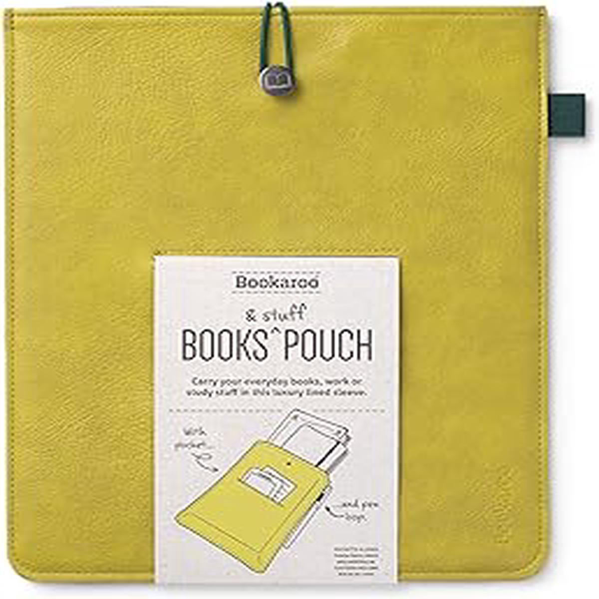 Books 038 Stuff Pouch Chartreuse