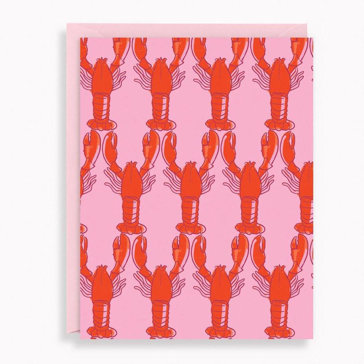 Lobsters Stationery Set
