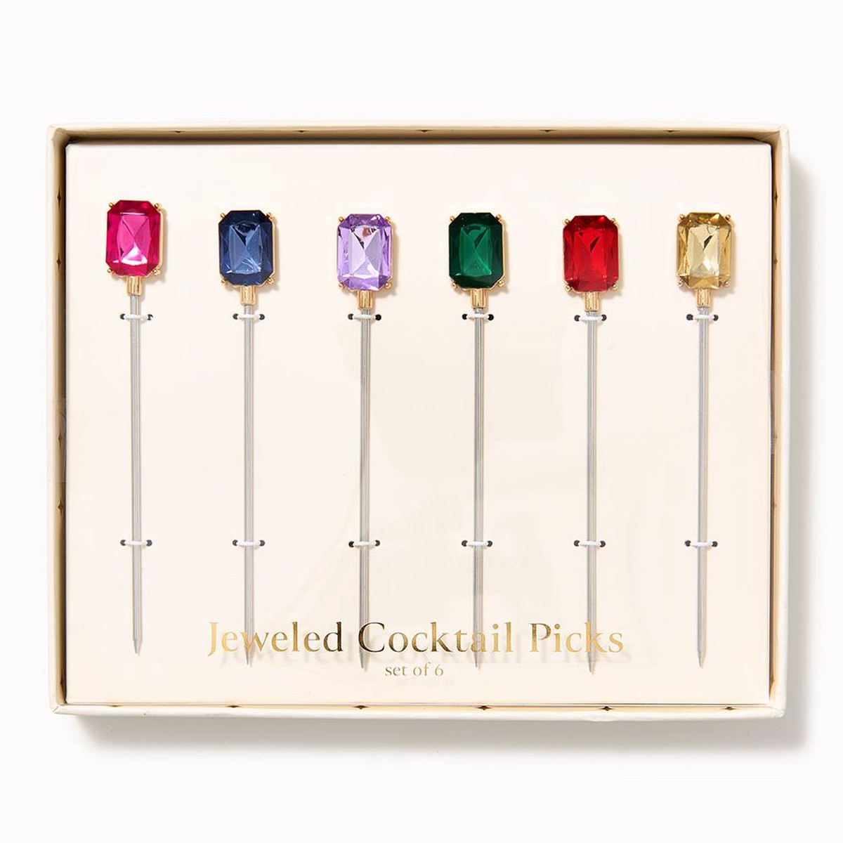 Gem Cocktail Picks