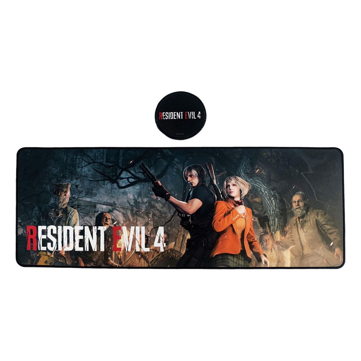 Resident Evil 4 Desk Pad Coaster Set
