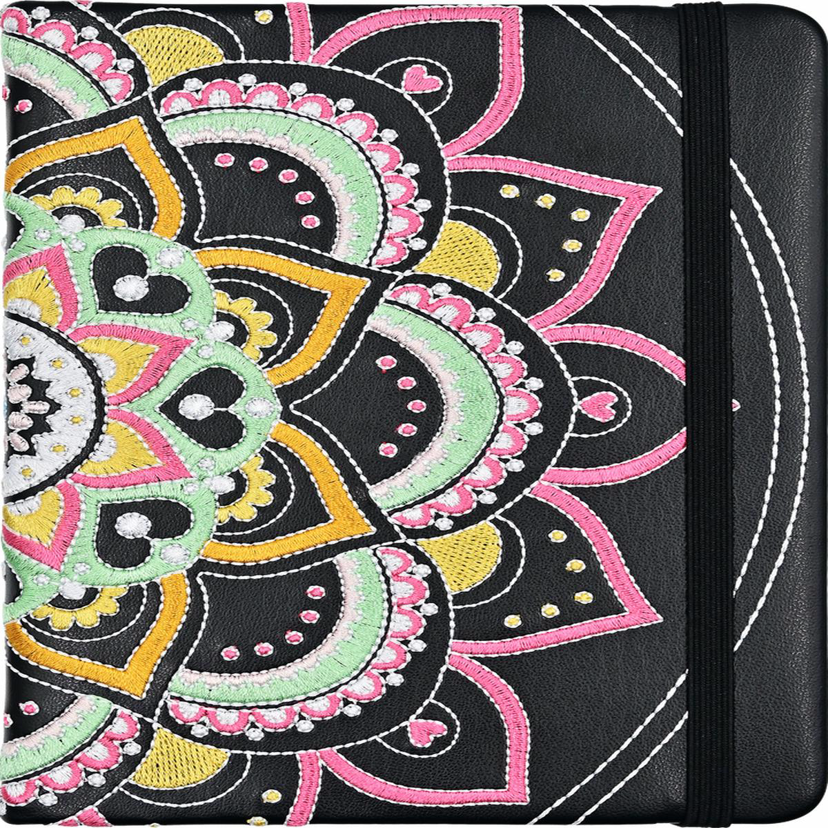 Mandala Embroidery Journal