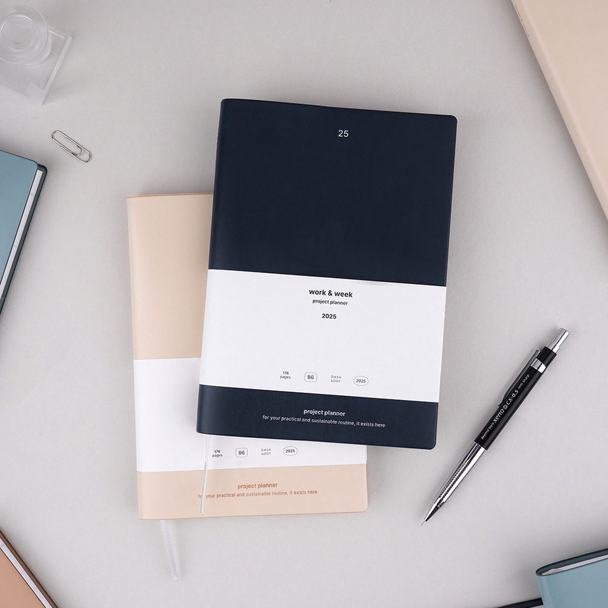 2025 Work And Week Project Dated Weekly Planner