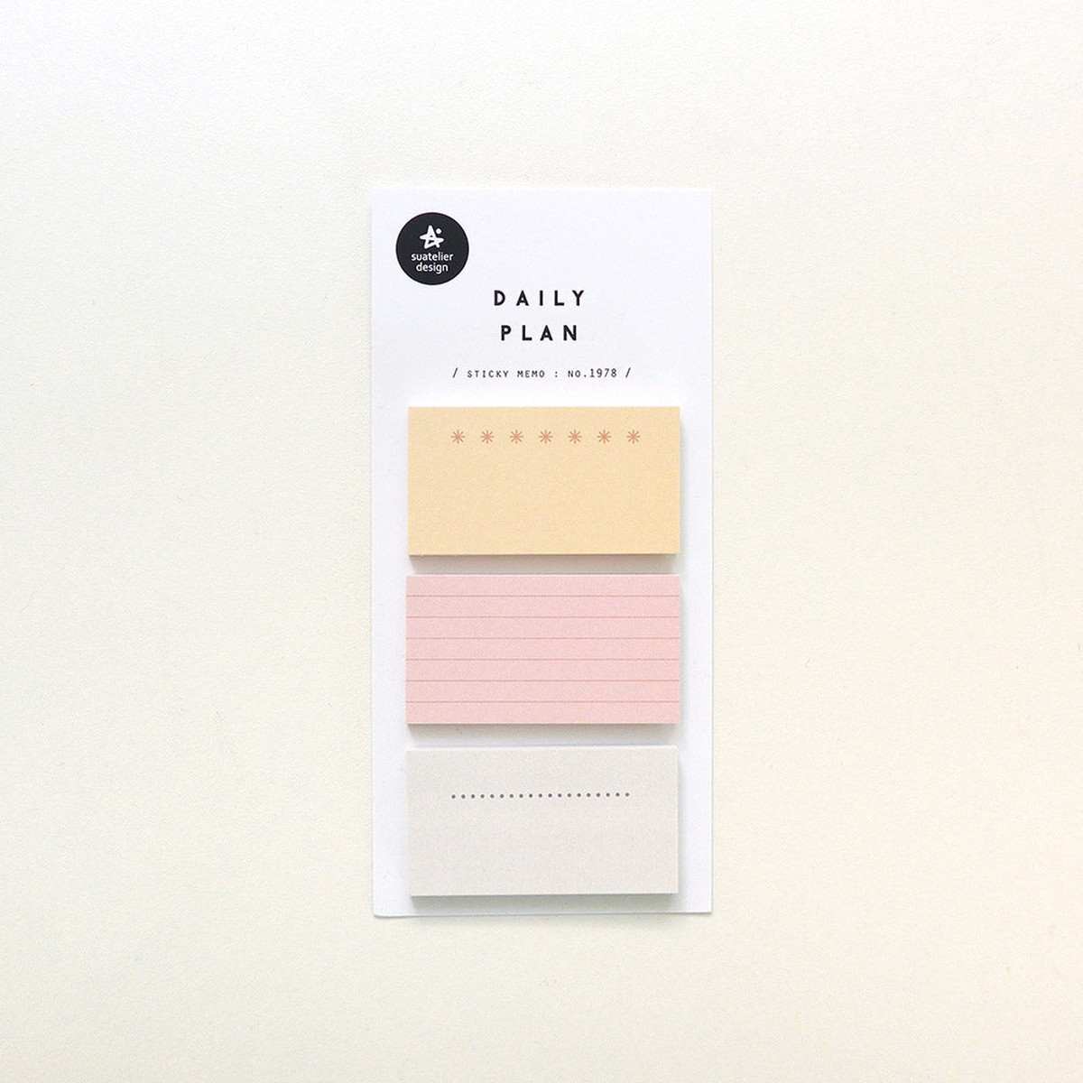 Playful Tones Daily Plan Sticky Note