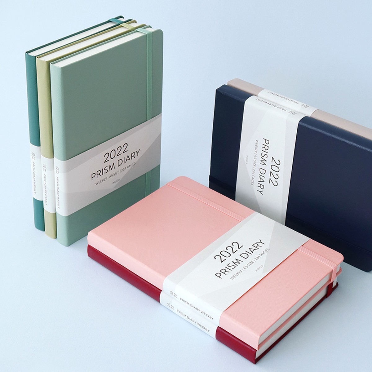 Indigo 2022 Prism A5 Dated Weekly Diary Planner