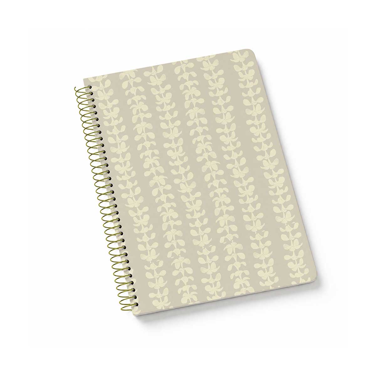 Plumeria Strands Spiral Notebook