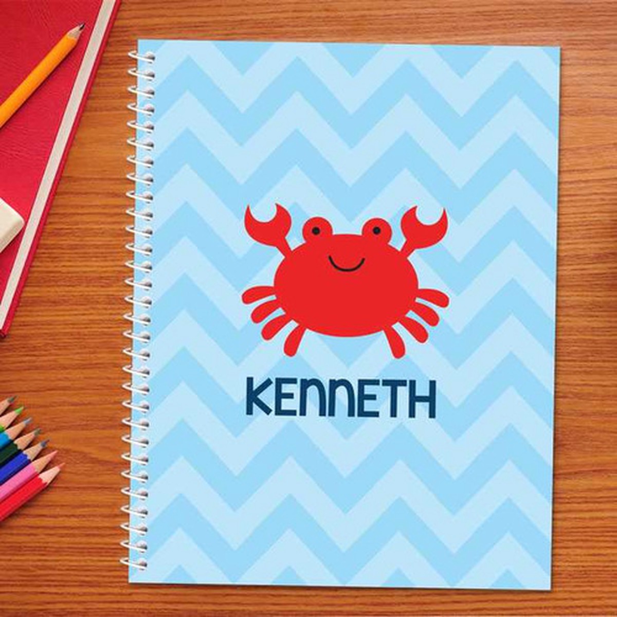 Happy Crab Kids Notebook