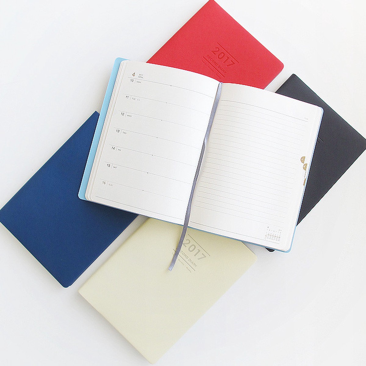 2017 Dash and Dot Record large weekly dated planner