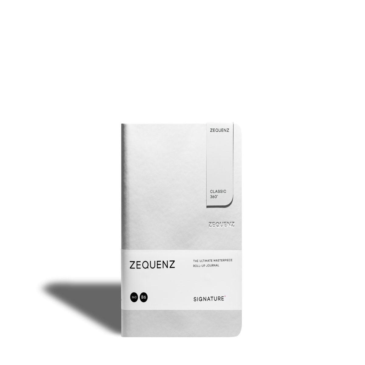 Zequenz - Grid Notebook - Signature Lite - B6 - White