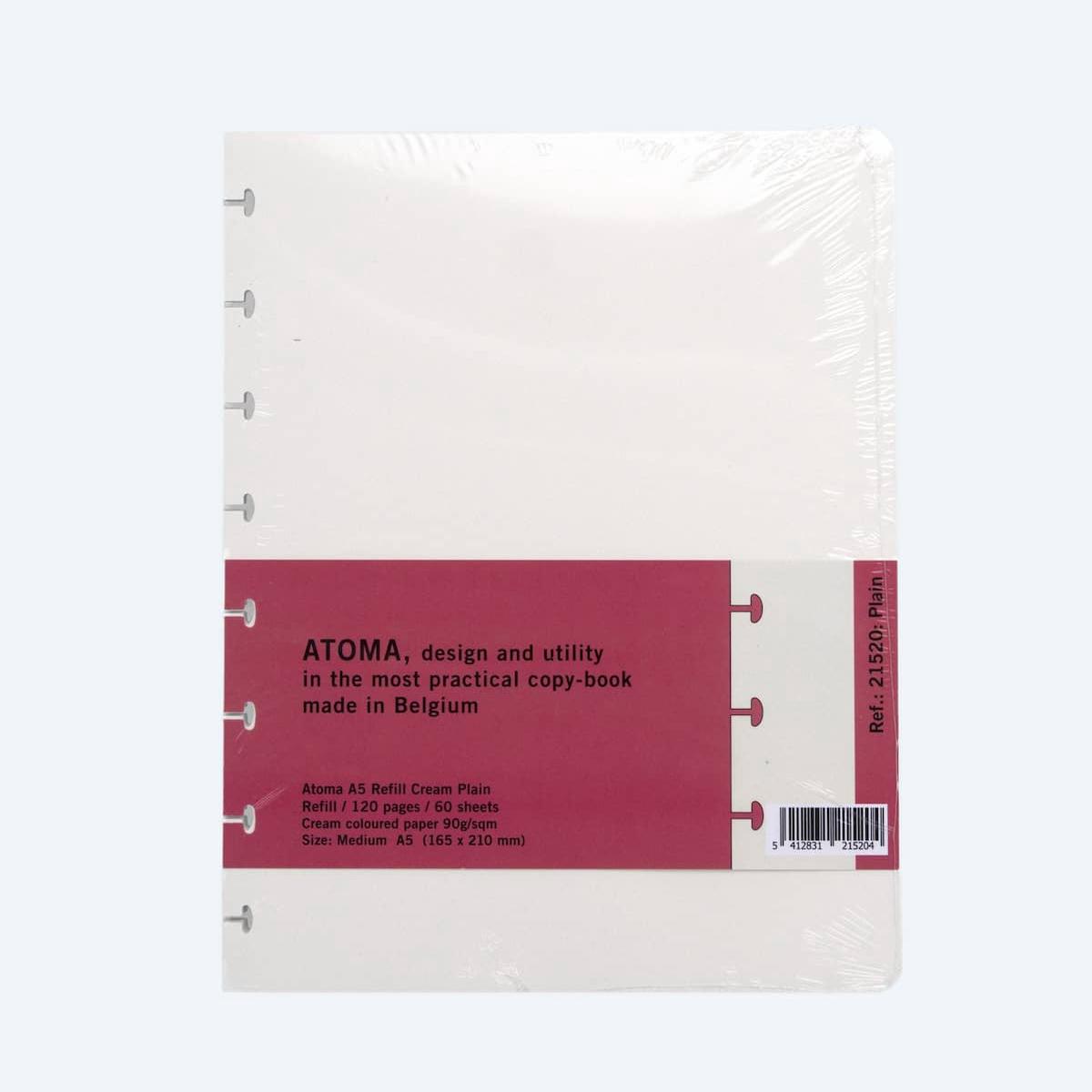 Refill Atoma Notebook A5 - Unlined