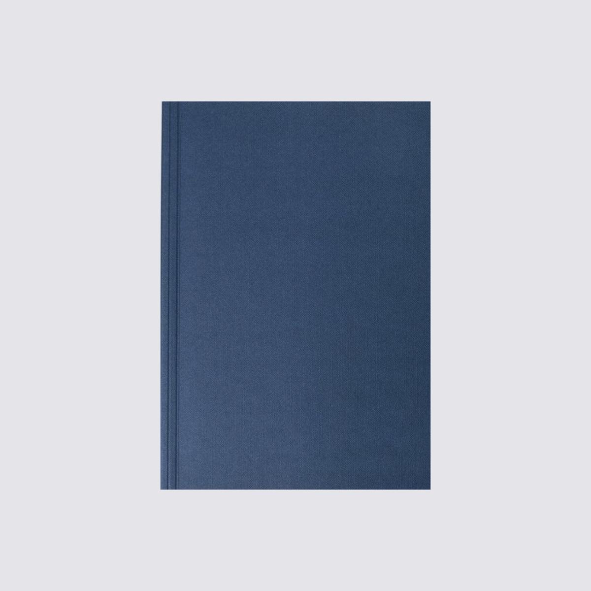 Pocket Layflat Notebook - Navy / Plain