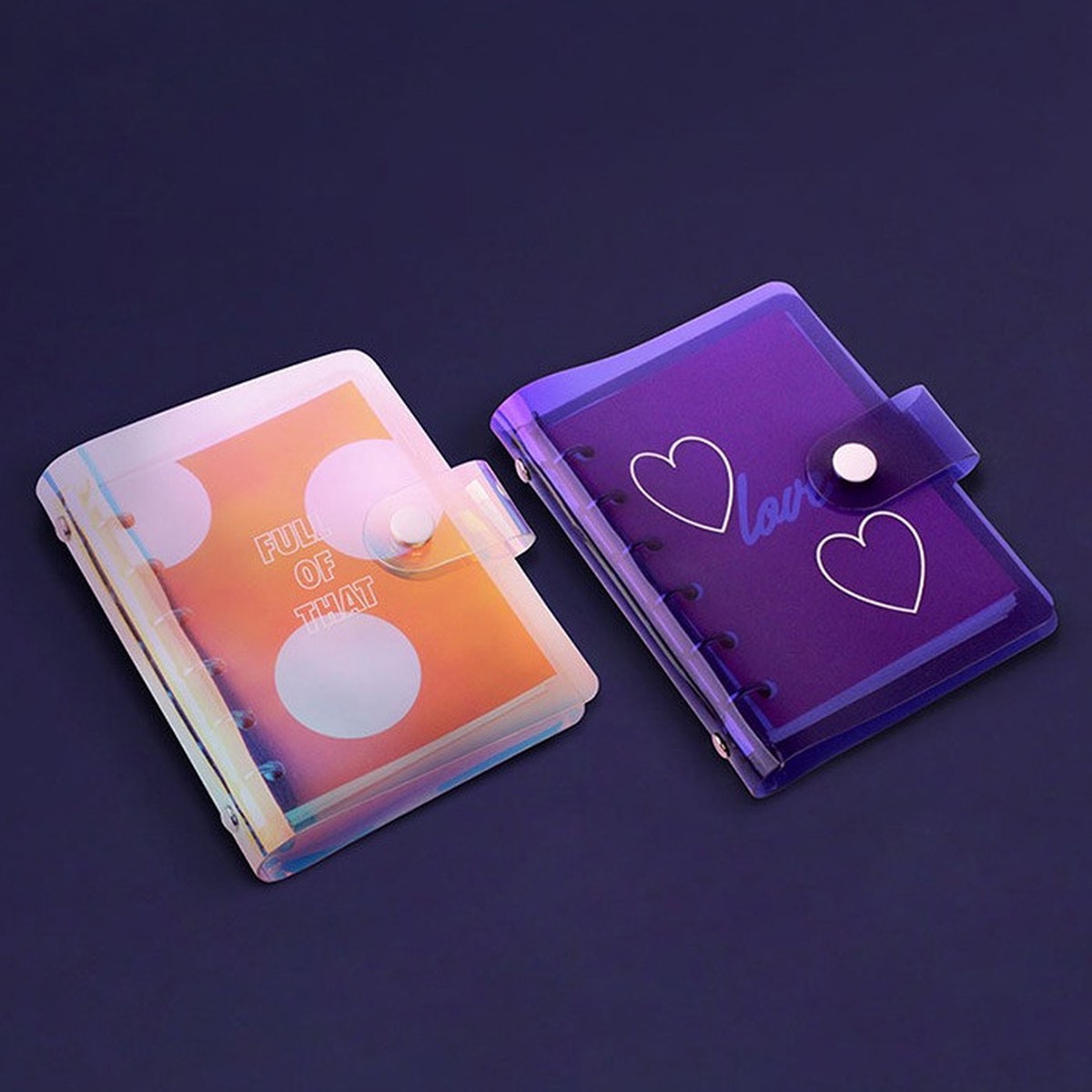 Retro 6-ring small graph grid notebook special edition