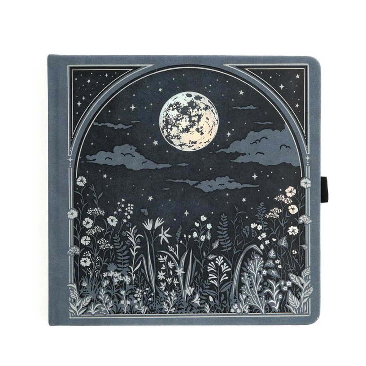 Dotted Notebook Moonlit Garden SQ