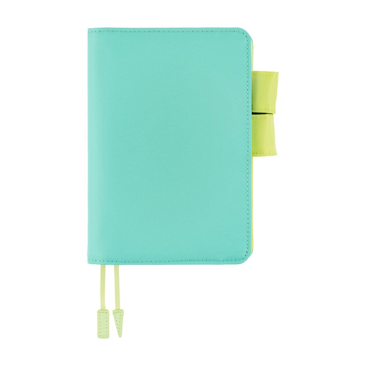 Hobonichi Techo A6 Original Planner Set - Colors: Aqua Lime (April Start)